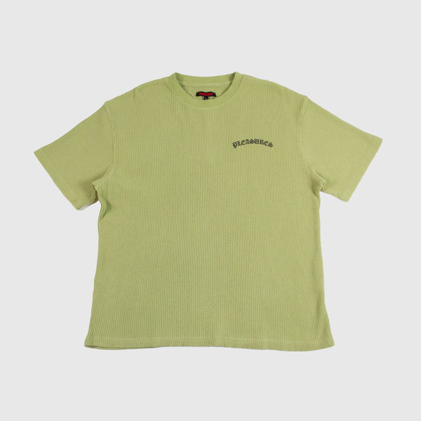 Pleasures Neural Thermal Shirt - Matcha - Front