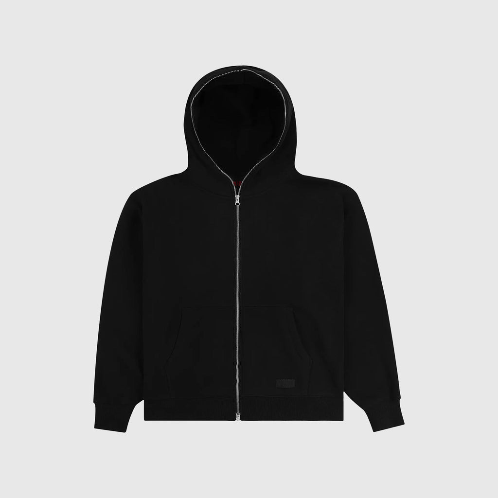 Pleasures Dragon Zip Hoodie - Black - Front