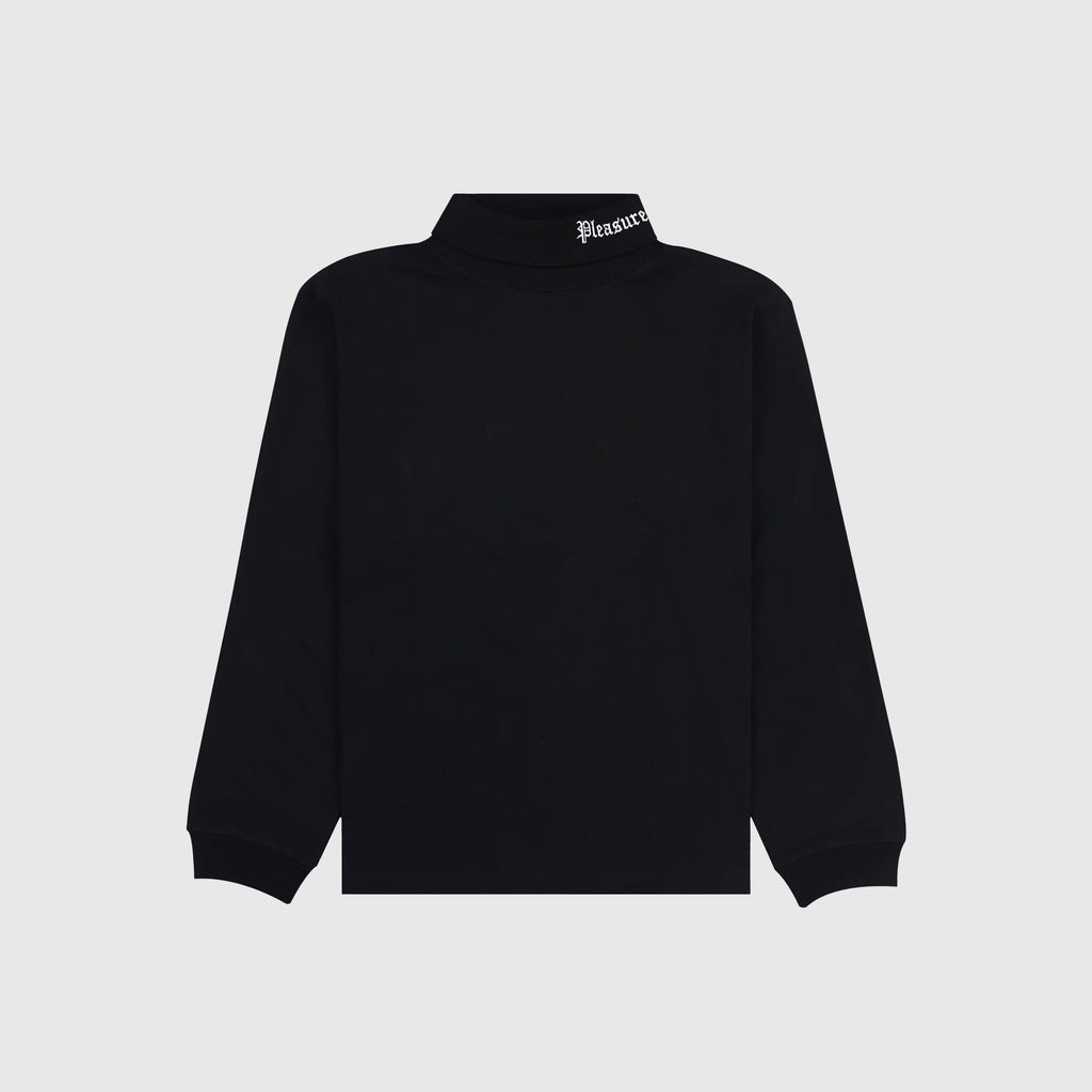 Pleasures Satisfaction Turtleneck - Black - Front