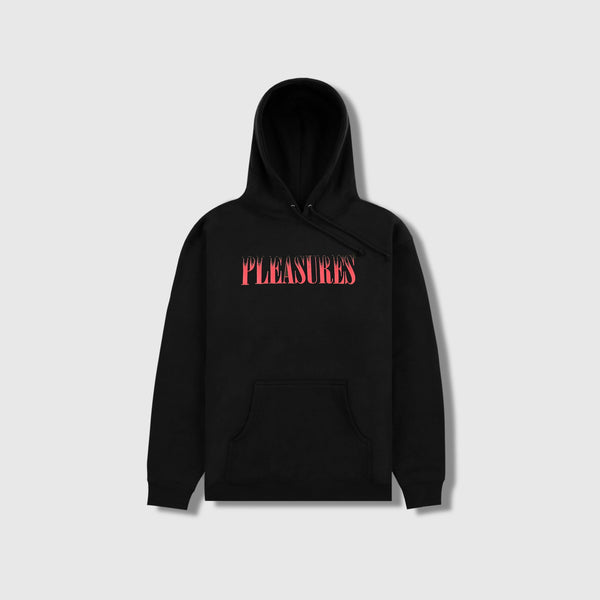 Pleasures Crumble Hood - Black - Front