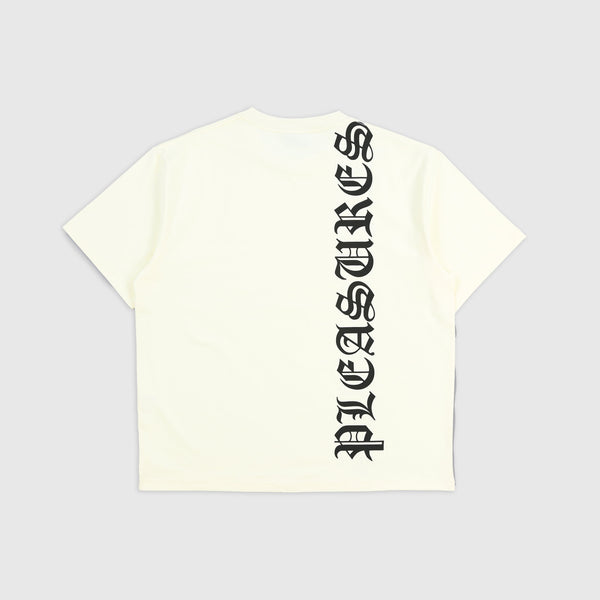 Pleasures Knight Heavyweight Shirt - Vintage White - Back