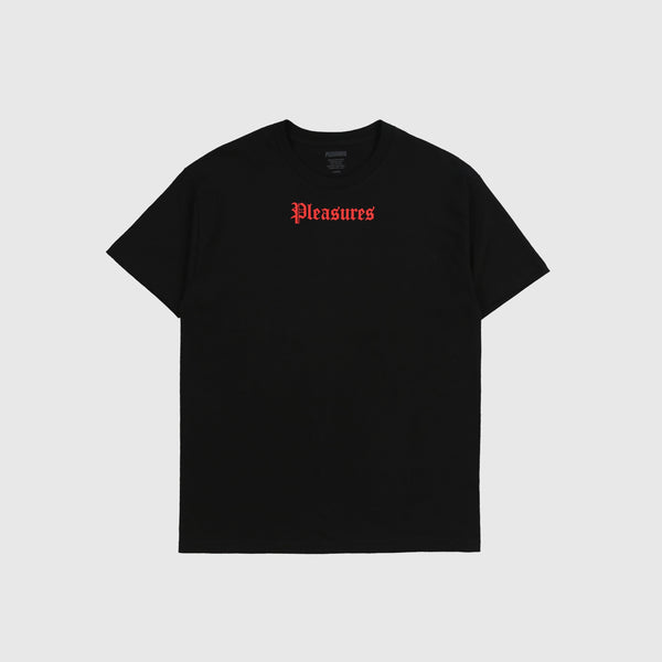 Pleasures Pub Tee - Black - Front