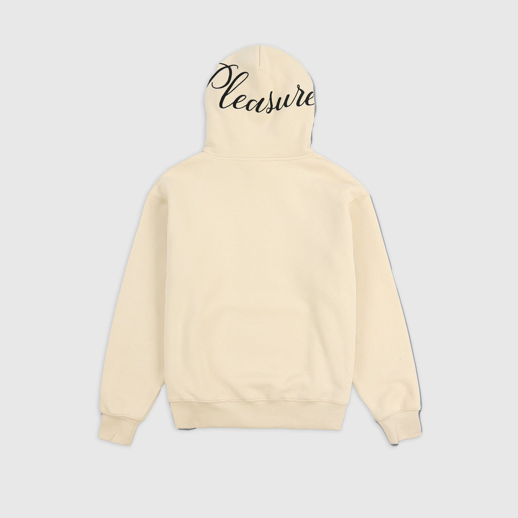 Pleasures Strength Hoodie - Tan - Back