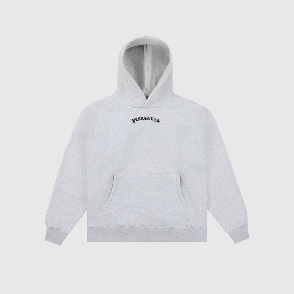 Pleasures Neural Hoodie - Grey - Front