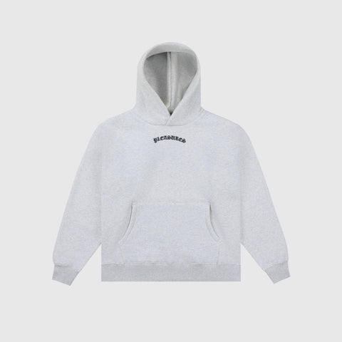 Pleasures Neural Hoodie - Grey - Front