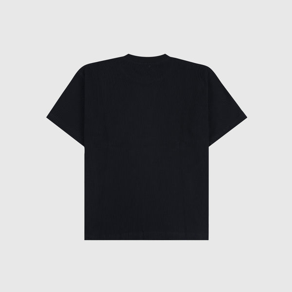 Pleasures Twitch Waffle Shirt - Black - Back