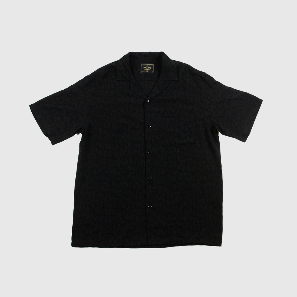 Portuguese Flannel Modal - Cobra Black - Front