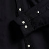 Portuguese Flannel LS Belavista Shirt - Black - Front Close Up