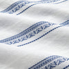 Portuguese Flannel Alqueva Shirt - White / Blue - Front Close Up