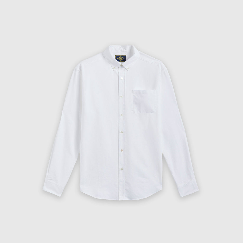 Portuguese Flannel Belavista Shirt - White - Front