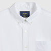 Portuguese Flannel Belavista Shirt - White - Front Close Up