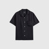 Portuguese Flannel Dogtown Shirt - Black - Front