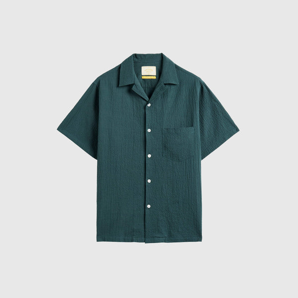 Portuguese Flannel Flame Shirt - Green - Front