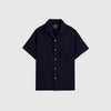 Portuguese Flannel Mondego Shirt - Navy - Front