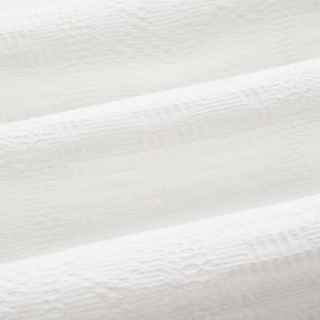 Portuguese Flannel Reeve - White - Close Up
