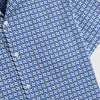 Portuguese Flannel Soul Shirt - Blue / White - Front Close Up