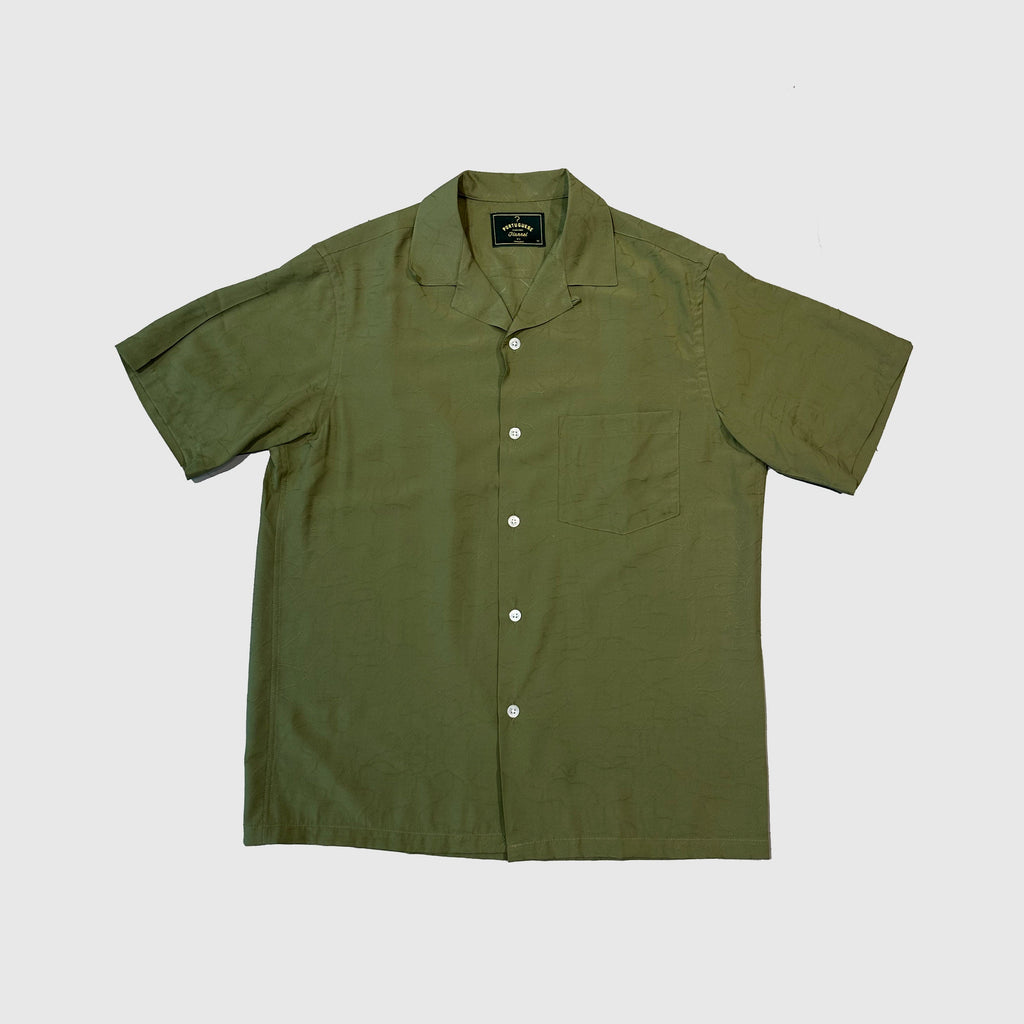 Portuguese Flannel Face Shirt - Green - Front