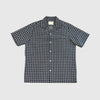 Portuguese Flannel Portuguese Tile - White / Navy - Front