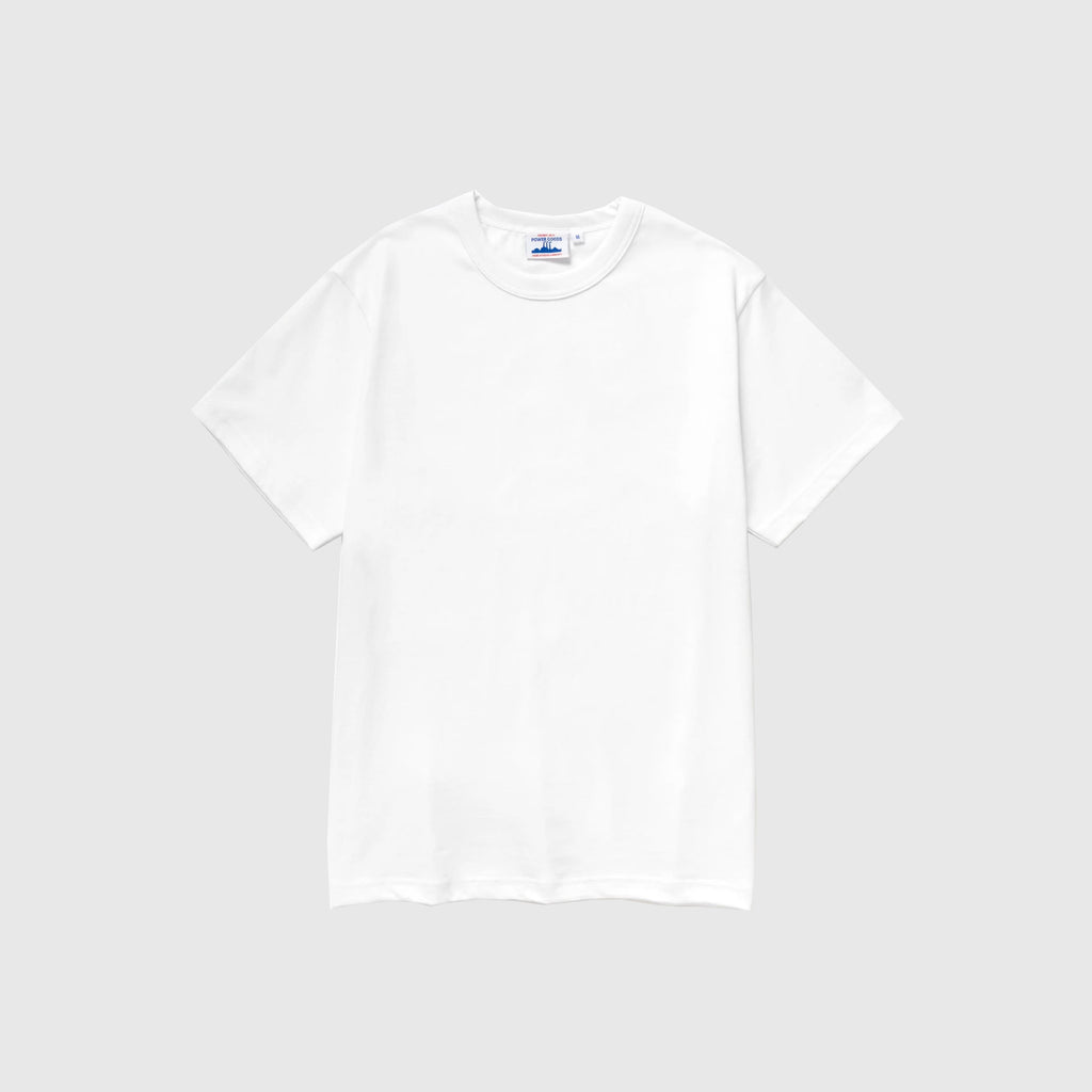 Power Goods Archive Tee - White - Front