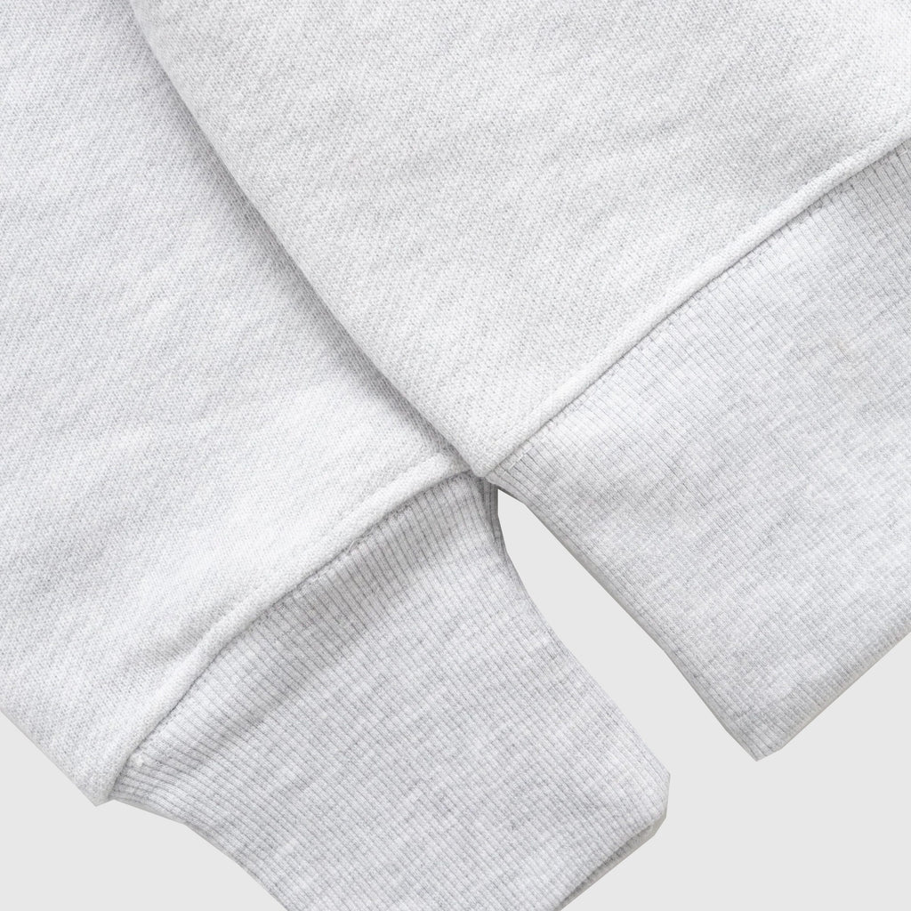 Power Goods Loopback Crewneck - Ash - Close Up