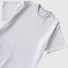 Power Goods Super Weight Tee - Heather Grey - Front Close Up