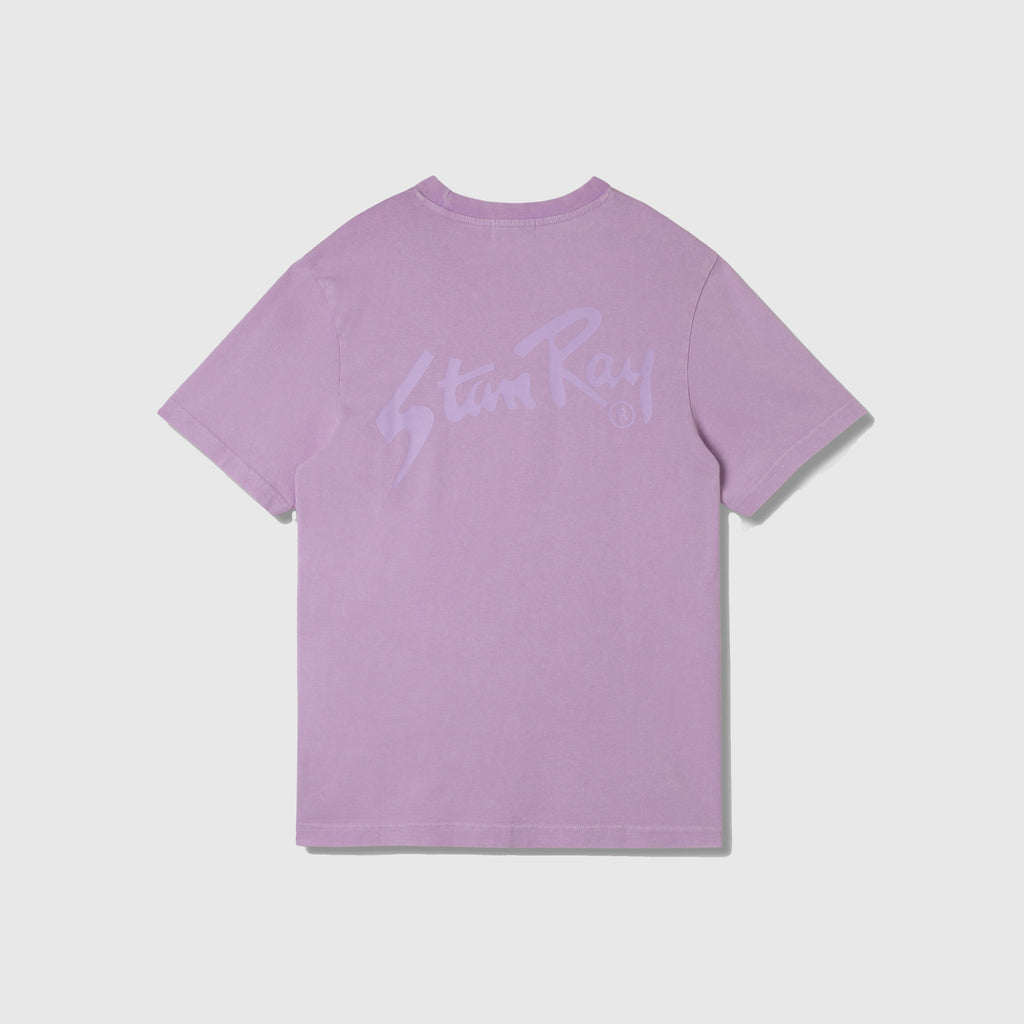 Stan Ray Stan OG Tee - Washed Purple / Tonal - Back