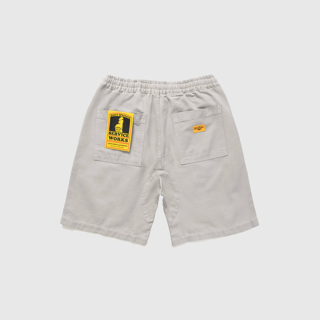 Service Works Classic Chef Shorts - Stone - Back