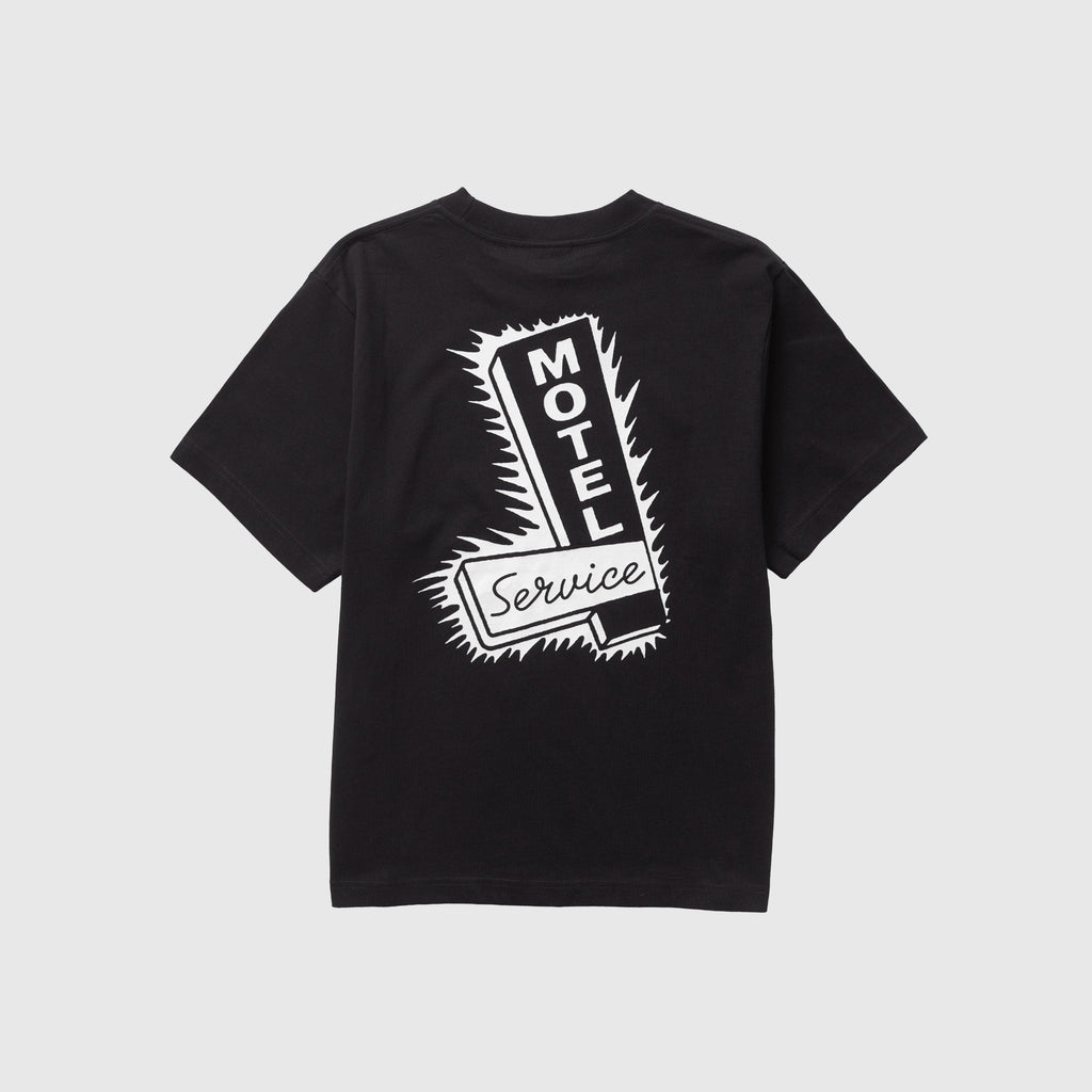 Service Works Motel Tee - Black - Back