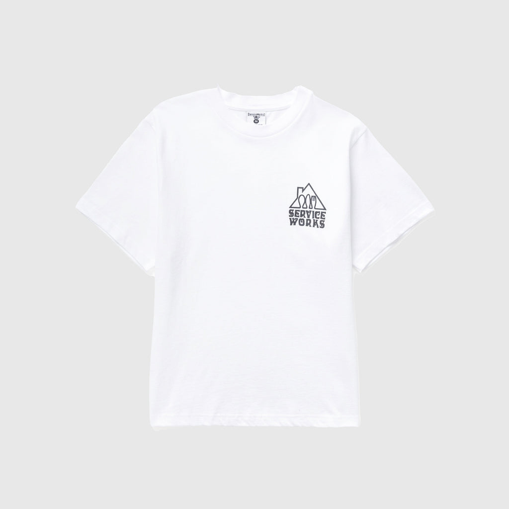 Service Works Home Comforts Tee - White - Front