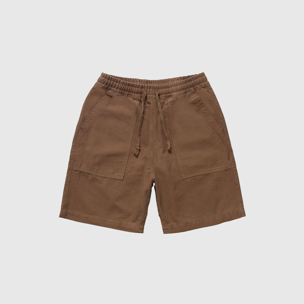 Service Works Classic Chef Shorts - Bark - Front