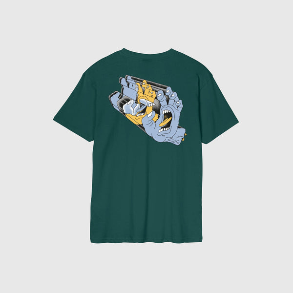 Santa Cruz Dissect Hand Tee - Spruce - Back