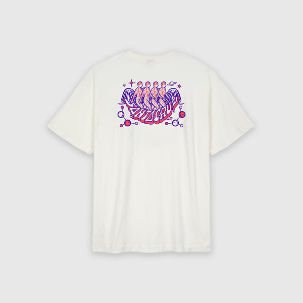 Santa Cruz Knibbs Minds Eye Tee - Optic White - Back