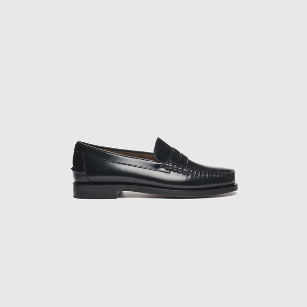 Sebago Classic Dan Leather Loafers - Black