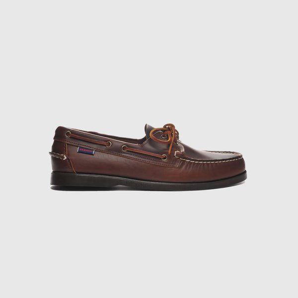 Sebago Docksides Portland Waxed - Brown Gum