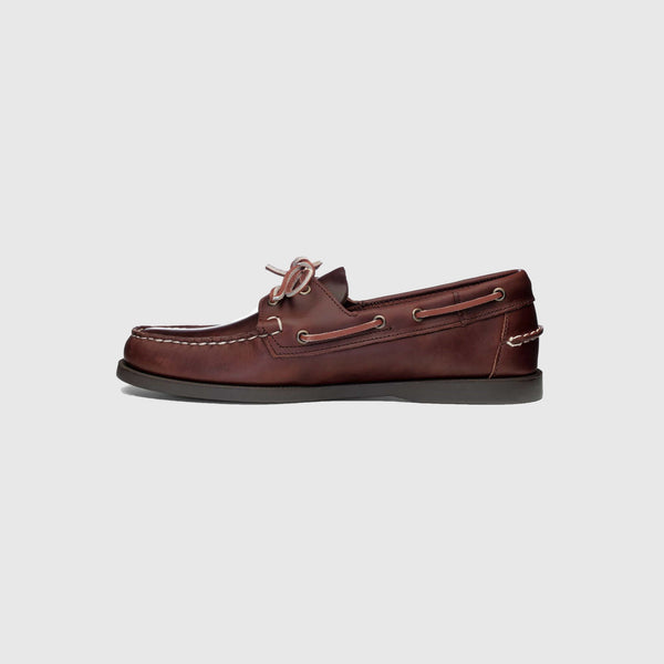 Sebago Docksides Portland Waxed - Brown Gum