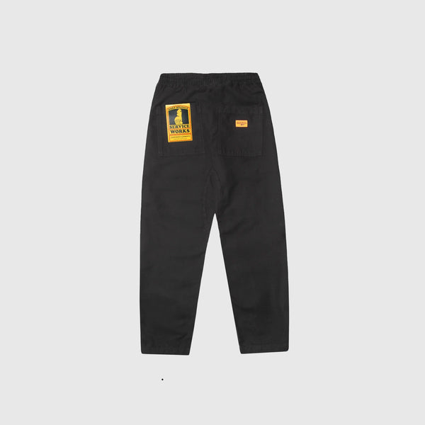 Service Works Canvas Chef Pants - Black - Back