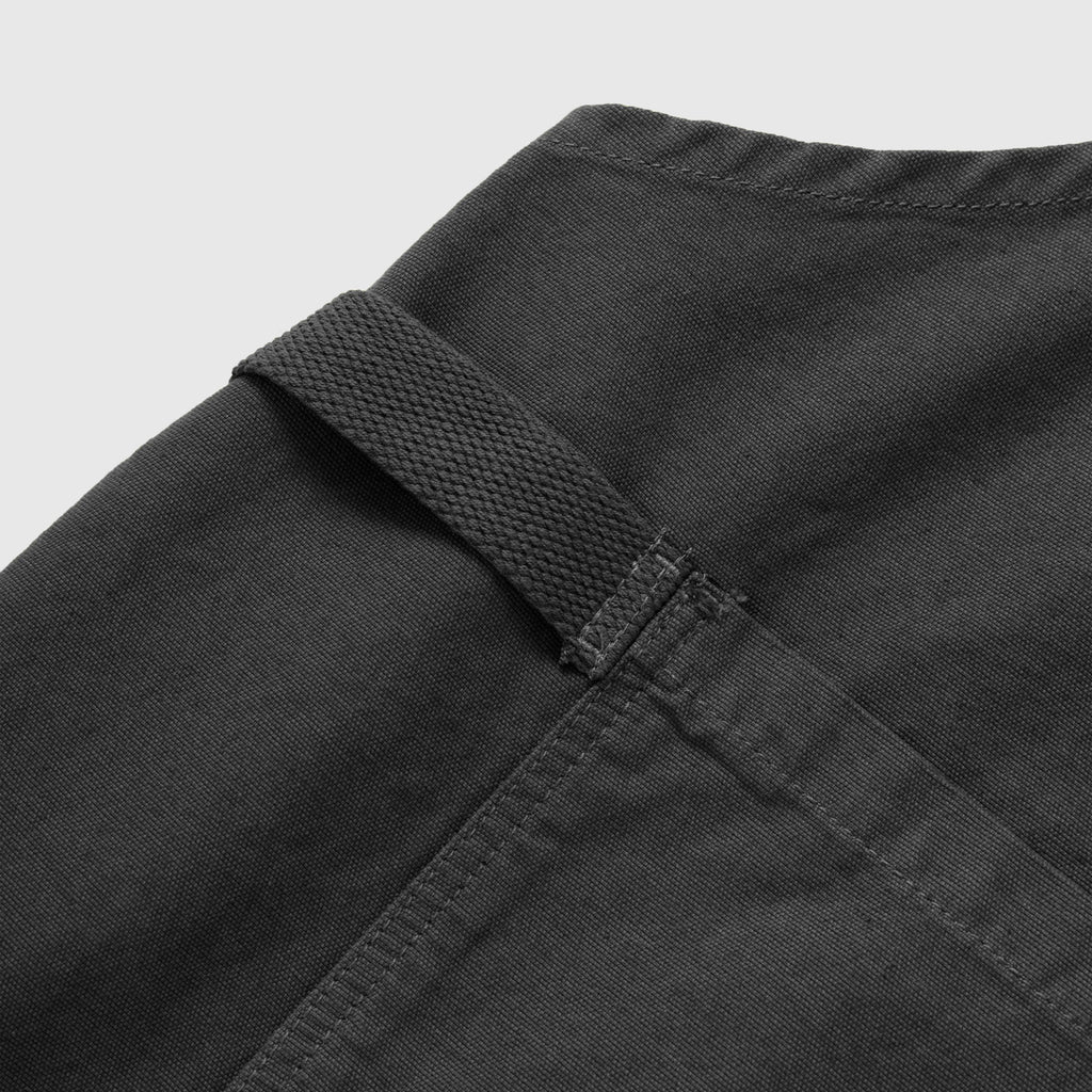 Service Works Canvas Apron - Black - Front Close Up