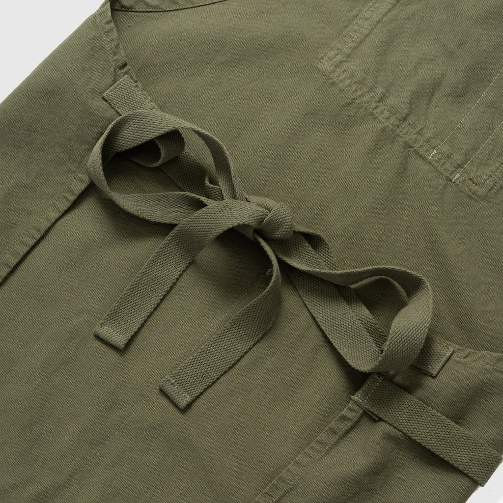 Service Works Canvas Apron - Olive - Back Close Up
