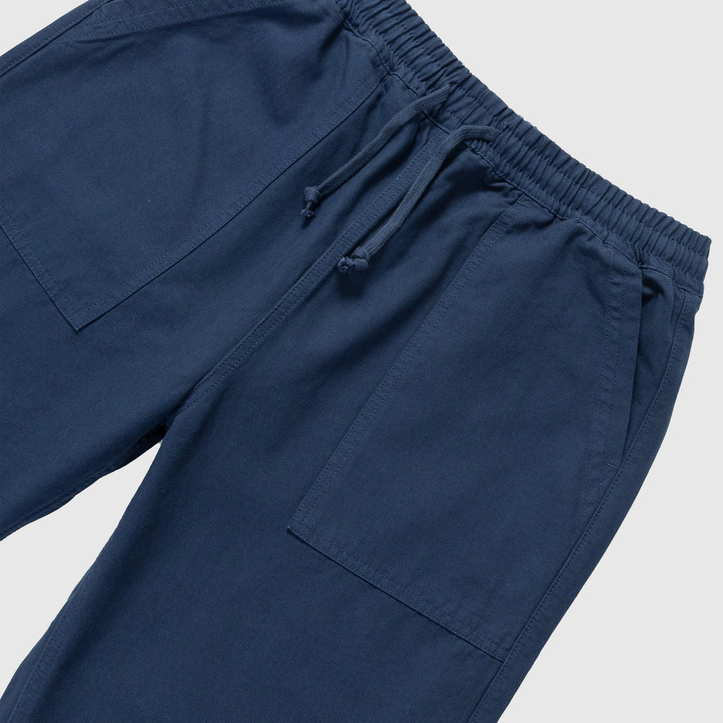Service Works Classic Chef Pant - Dark Navy - Front Close Up