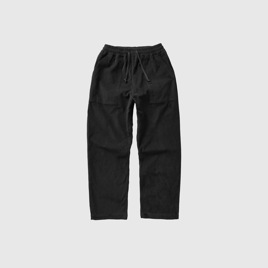 Service Works Corduroy Part Timer Pants - Black - Front