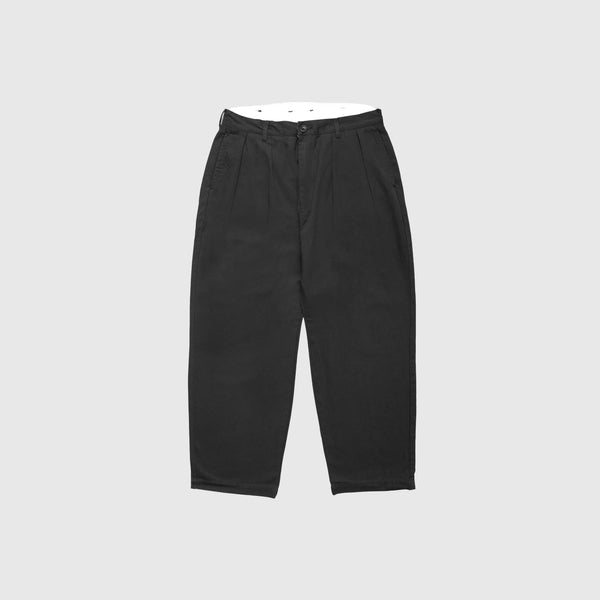 Service Works Drill Part Timer Pant - Black - Front
