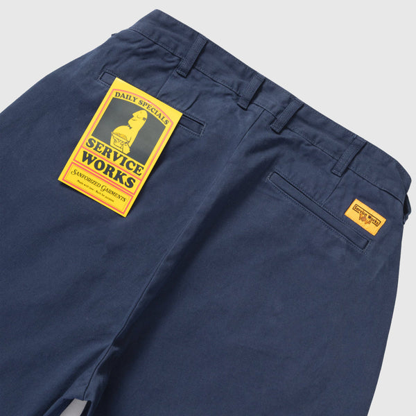 Service Works Drill Part Timer Pant - Navy - Back
