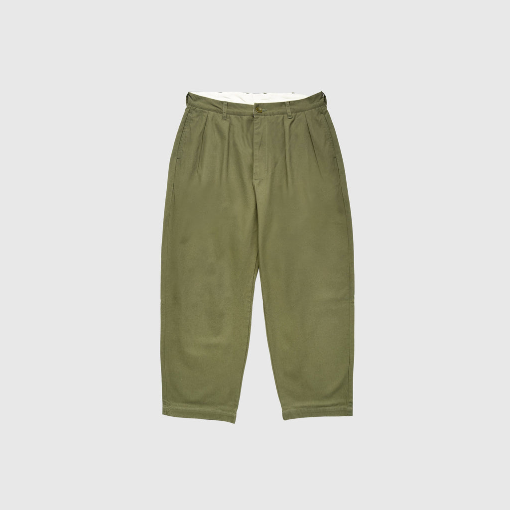 Service Works Drill Part Timer Pant - Olive - Front