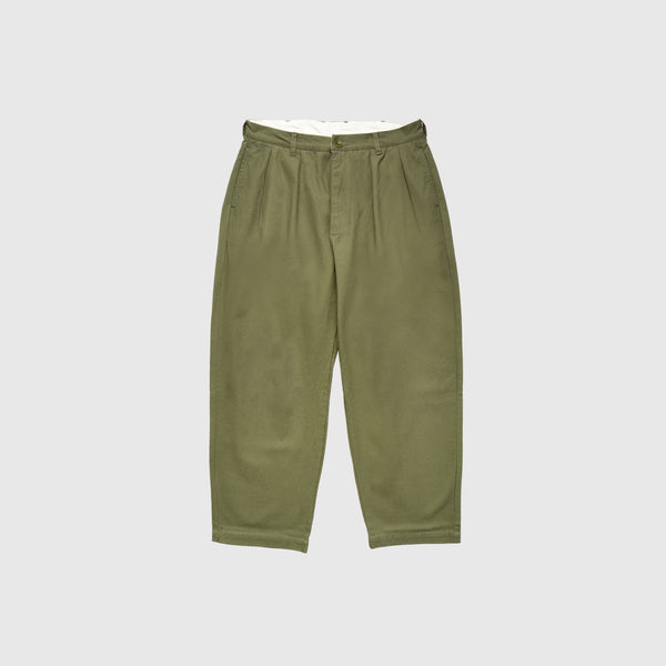 Service Works Drill Part Timer Pant - Olive - Front