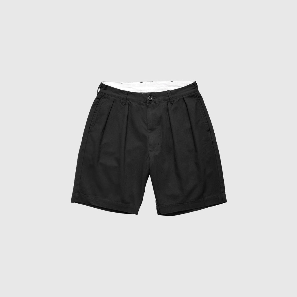 Service Works Drill Part Timer Short - Black - Front