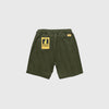Service Works Drill Part Timer Short - Olive - Back