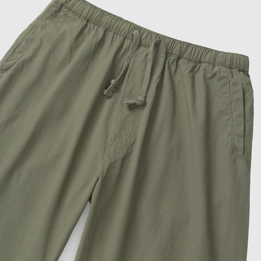Service Works Easy Chef Pants - Olive = Front Close Up