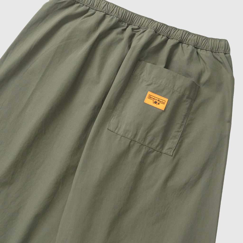 Service Works Easy Chef Pants - Olive - Back