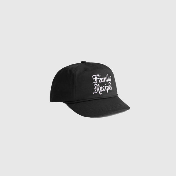 Service Works Family Recipes Cap - Black - Front