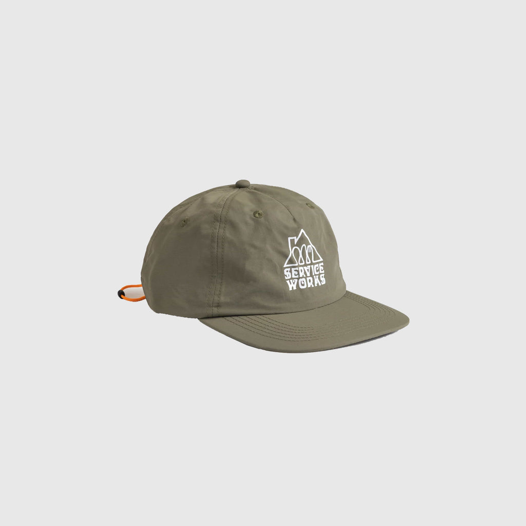 Service Works Home Comforts Cap - Olive - Front
